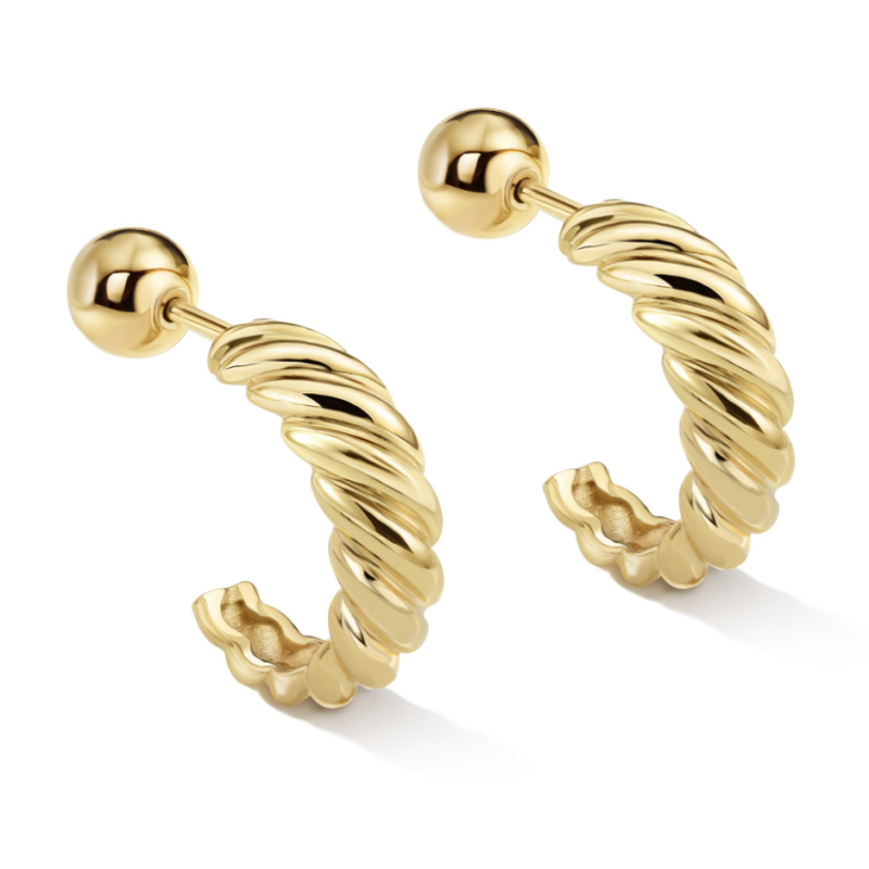 Сережки «Croissant» Сережки «Croissant»